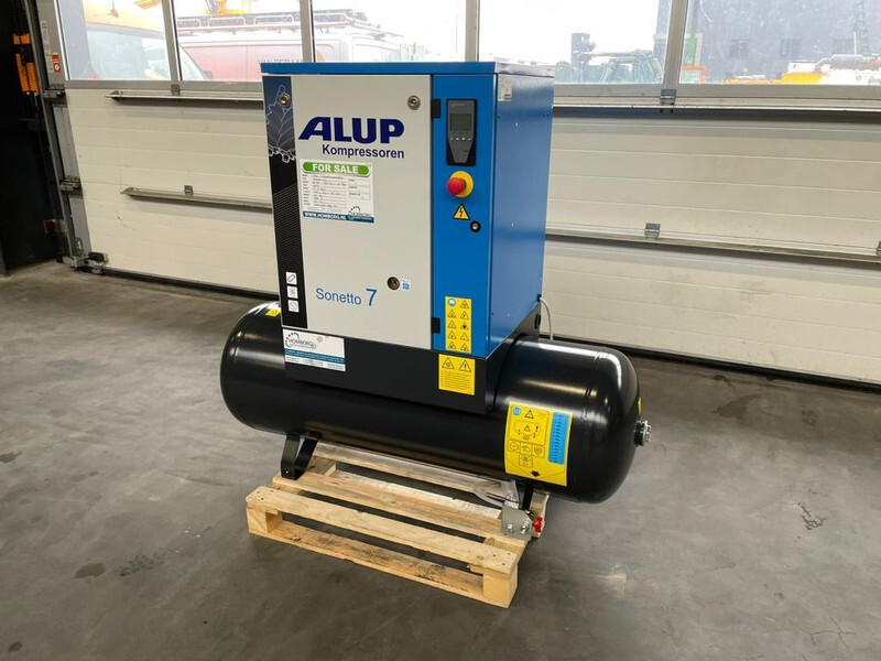 Alup Sonetto 7.5 + 200 Elektrische Schroefcompressor 5.5 kw 780 L / min 10 Bar - Compresor de aire: foto 4 Alup Sonetto 7.5 + 200 Elektrische Schroefcompressor 5.5 kw 780 L / min 10 Bar - Compresor de aire: foto 4