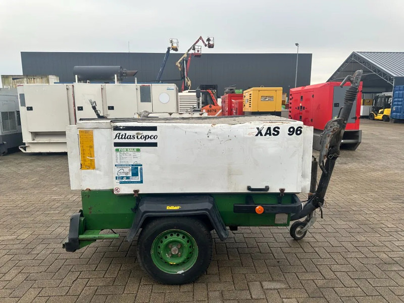 Atlas-Copco XAS 96 DD EU Deutz 5.3 m3 / min 35 kW 7 Bar mobiele Diesel Compressor aanhanger - Compresor de aire: foto 1 Atlas-Copco XAS 96 DD EU Deutz 5.3 m3 / min 35 kW 7 Bar mobiele Diesel Compressor aanhanger - Compresor de aire: foto 1