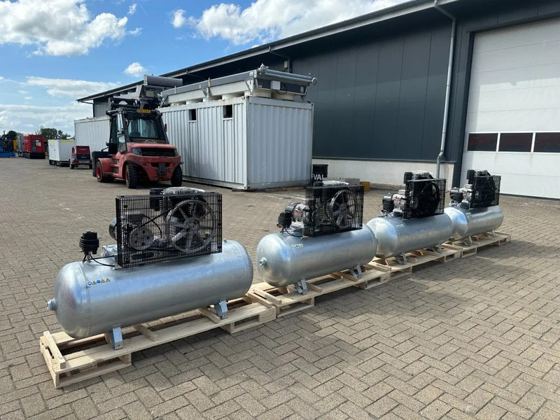 Compresor de aire nuevo Contimac CM 655 / 10 / 270D Galva 4 kW 650 L / min 10 Bar  Zuigercompressor t.b.v Agri Gegalvaniseerd: foto 7
