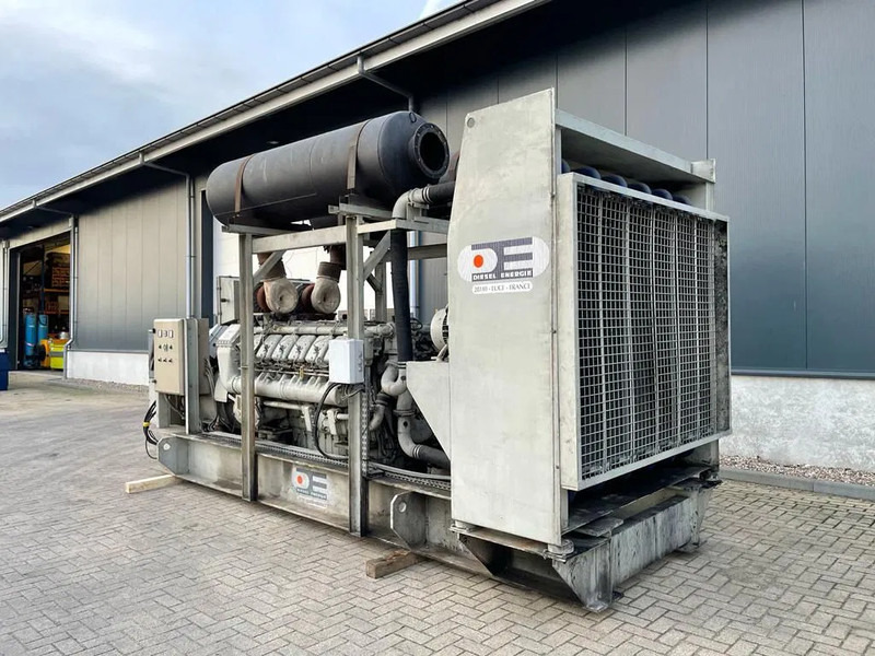 Deutz MWM TBD 604 BV12 Leroy Somer 1450 kVA generatorset ex emergency ! - Generador industriale: foto 1 Deutz MWM TBD 604 BV12 Leroy Somer 1450 kVA generatorset ex emergency ! - Generador industriale: foto 1