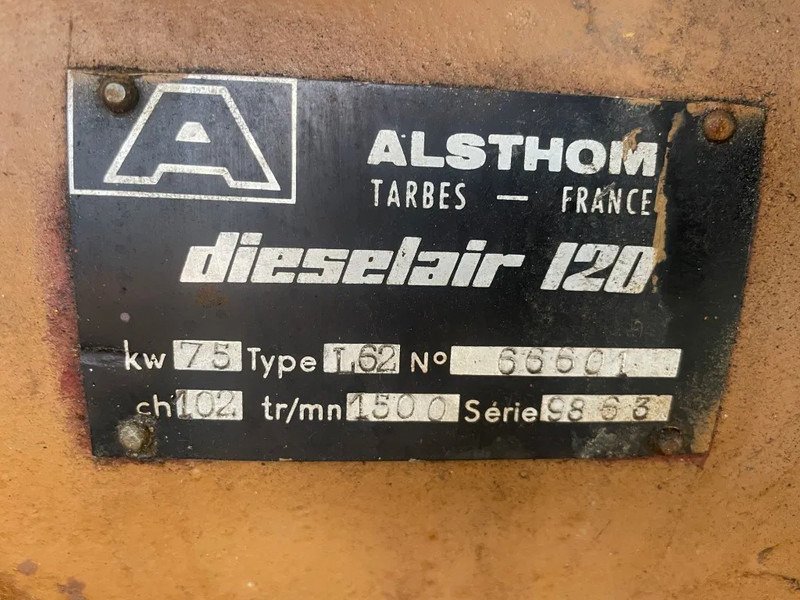 Dieselair Alsthom Unelec 85 kVA noodstroom generatorset ex Emergency - Generador industriale: foto 3 Dieselair Alsthom Unelec 85 kVA noodstroom generatorset ex Emergency - Generador industriale: foto 3