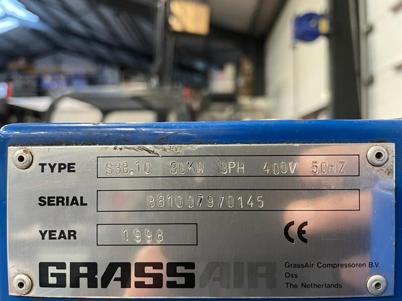 Grassair S88.10 Elektrische Schroefcompressor 4000L / min 10 Bar - Compresor de aire: foto 3 Grassair S88.10 Elektrische Schroefcompressor 4000L / min 10 Bar - Compresor de aire: foto 3