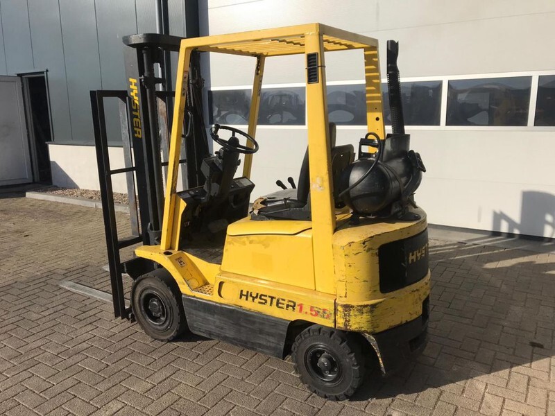 Hyster 1.5 ton Duplex Doorkijkmast Sideshift LPG heftruck - Carretilla elevadora de gas: foto 3 Hyster 1.5 ton Duplex Doorkijkmast Sideshift LPG heftruck - Carretilla elevadora de gas: foto 3