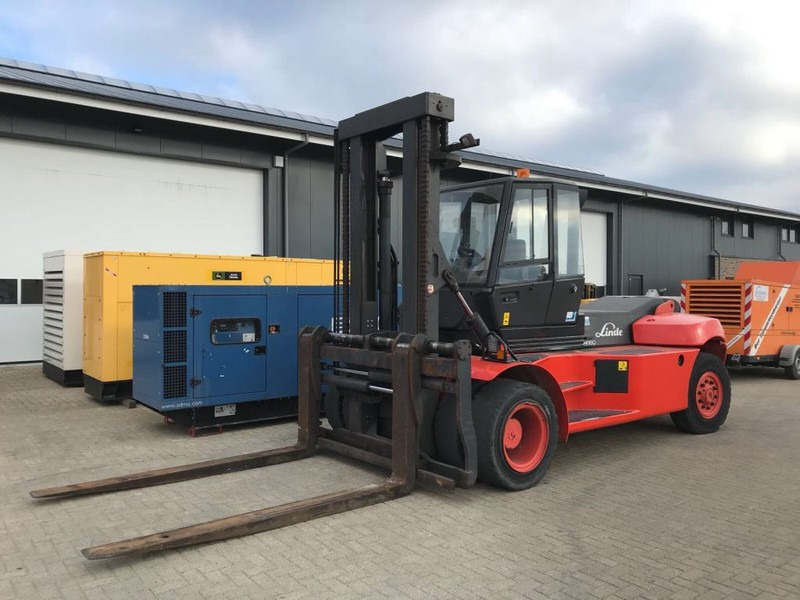 Linde H160 16 ton Diesel Sideshift Positioner Heftruck - Carretilla elevadora diésel: foto 3 Linde H160 16 ton Diesel Sideshift Positioner Heftruck - Carretilla elevadora diésel: foto 3