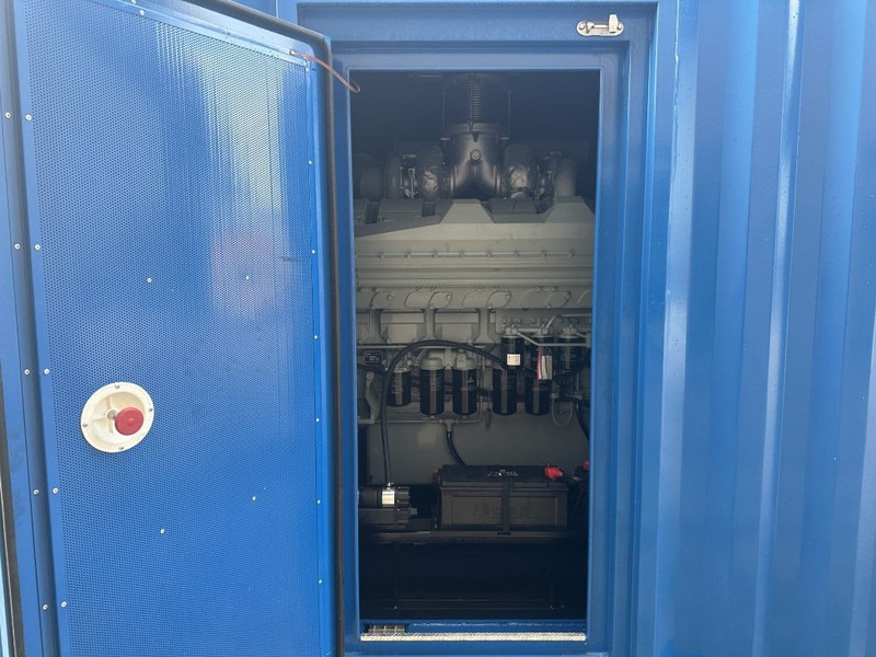 Generador industriale nuevo Mitsubishi S12H-PTA Leroy Somer 1100 kVA Supersilent generatorset in 20 ft container New !: foto 20
