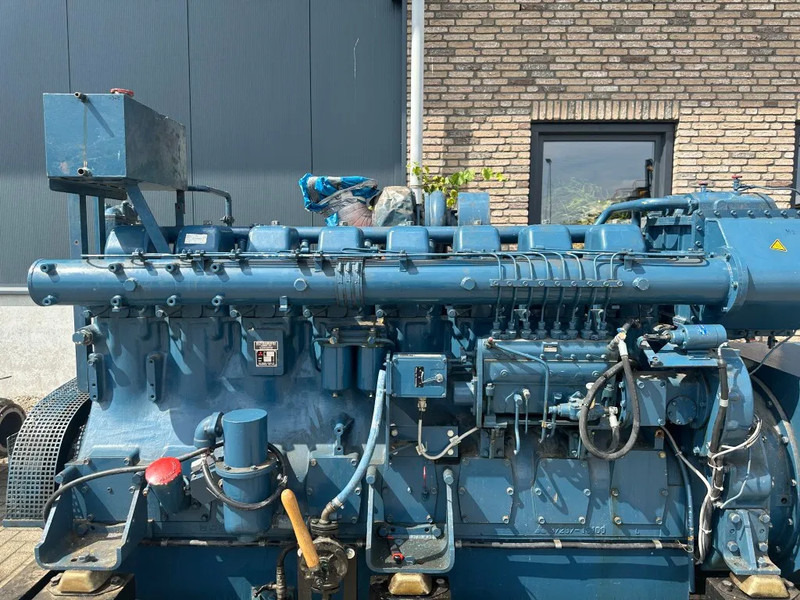 Generador industriale Mitsubishi S8NPTA 510 kVA generatorset as New ! 182 hours !: foto 13