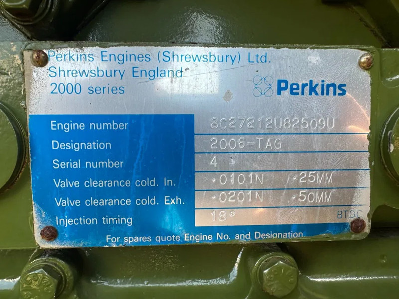 Perkins 2006 TAG Stamford 325 kVA Silent generatorset - Generador industriale: foto 5 Perkins 2006 TAG Stamford 325 kVA Silent generatorset - Generador industriale: foto 5