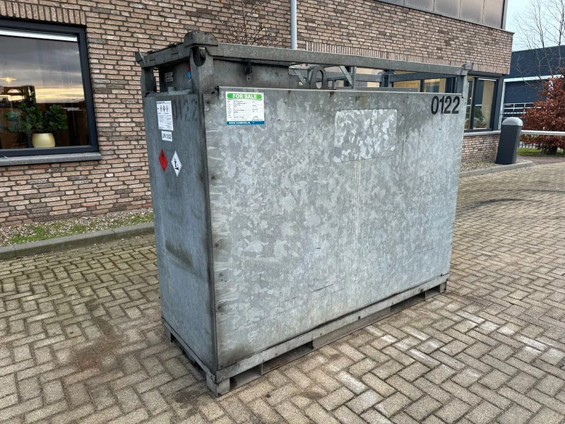 Rietbergwerke 2400 liter gegalvaniseerde dubbelwandige IBC Dieseltank - Contenedor marítimo: foto 4 Rietbergwerke 2400 liter gegalvaniseerde dubbelwandige IBC Dieseltank - Contenedor marítimo: foto 4