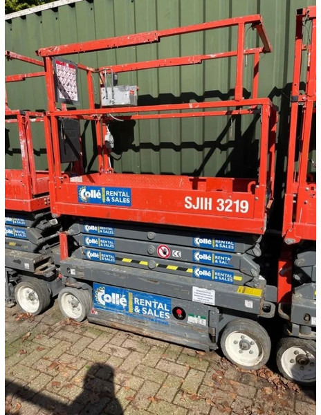 Plataforma articulada Skyjack SJIII 3219 Elektra Schaarhoogwerker 7.6 meter werkhoogte 21 stuks / pieces: foto 8
