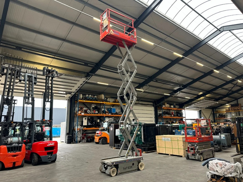 Plataforma articulada Skyjack SJIII 3219 Elektra Schaarhoogwerker 7.6 meter werkhoogte 21 stuks / pieces: foto 12