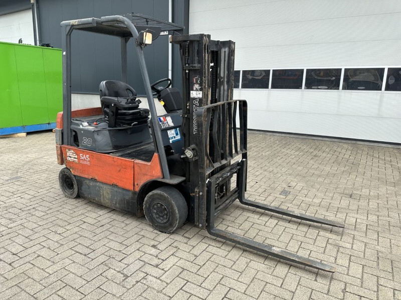 Carretilla elevadora eléctrica Toyota 7FBMF20 2 ton Triplex Freelift Sideshift Elektra Heftruck: foto 19