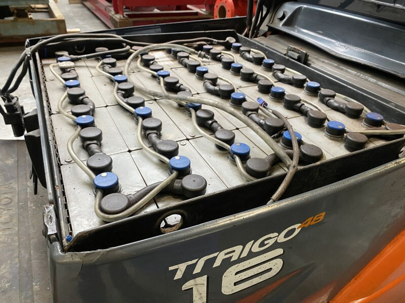 Carretilla elevadora eléctrica Toyota Traigo 16 Duplex Freelift Sideshift 1.6 ton Elektra Heftruck: foto 12
