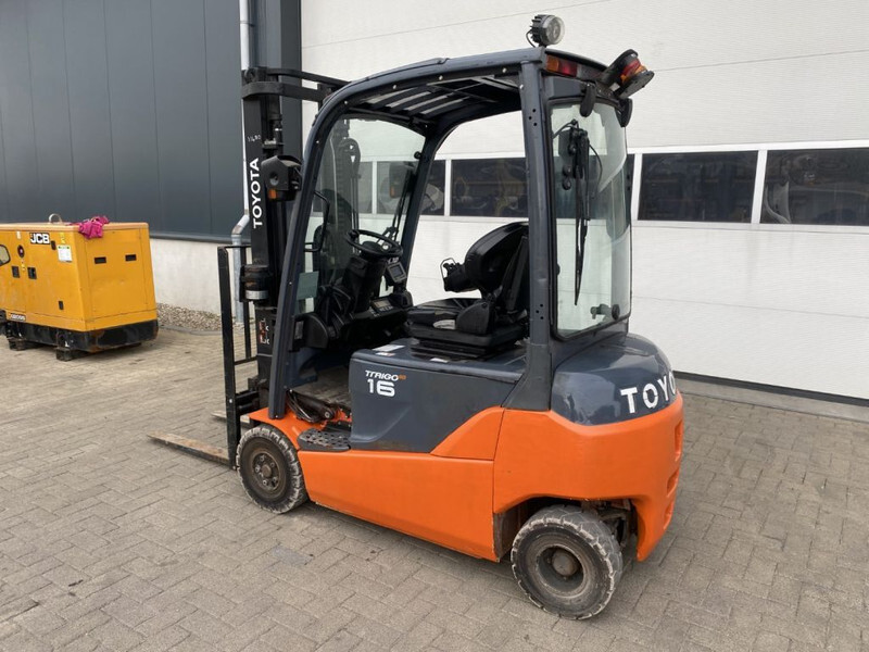 Carretilla elevadora eléctrica Toyota Traigo 16 Duplex Freelift Sideshift 1.6 ton Elektra Heftruck: foto 20