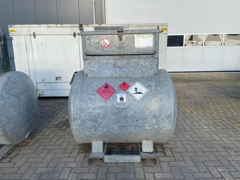 Tanque de almacenamiento dieseltank Rietberg 1000 liter Dieseltank Gegalvaniseerd IBC: foto 10