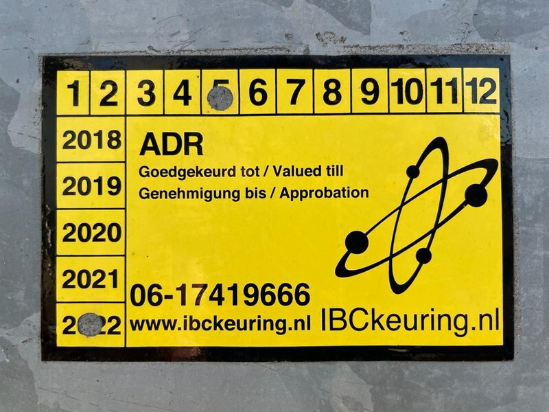 Tanque de almacenamiento dieseltank Rietberg 1000 liter Dieseltank Gegalvaniseerd IBC: foto 8