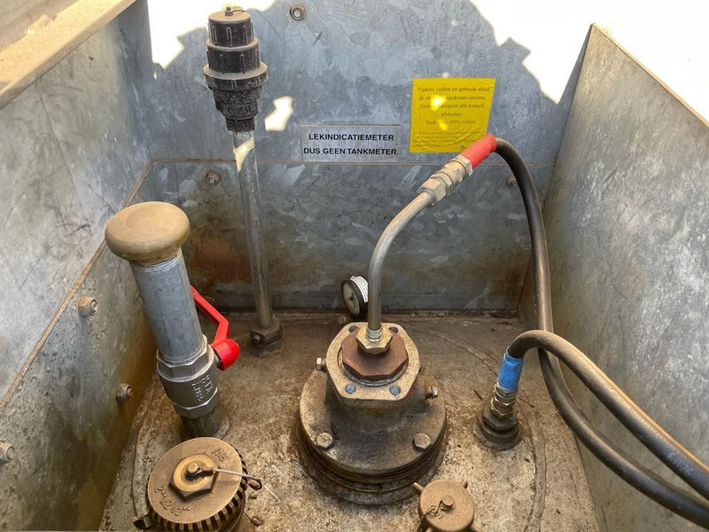 Tanque de almacenamiento dieseltank Rietberg 1000 liter Dieseltank Gegalvaniseerd IBC: foto 12