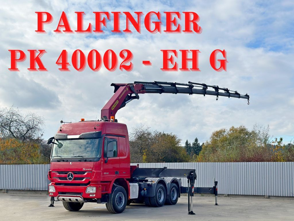 Mercedes-Benz ACTROS 2646 * PK 40002 - EH G + FUNK / 6x4 * TOP - Cabeza tractora: foto 1 Mercedes-Benz ACTROS 2646 * PK 40002 - EH G + FUNK / 6x4 * TOP - Cabeza tractora: foto 1