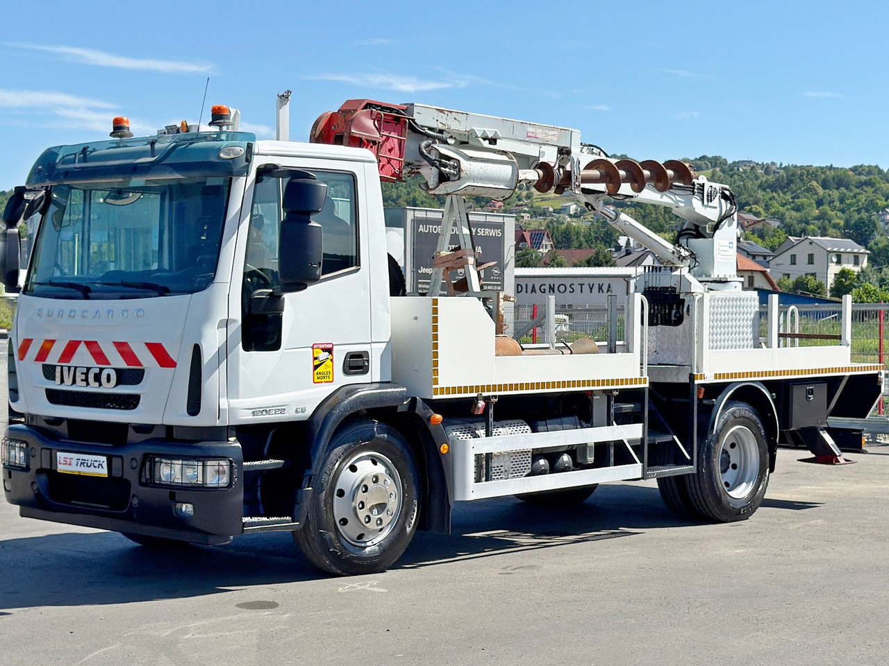 Iveco Eurocargo 120E22 * Bohrgerät auf LKW + FUNK *TOP - Camión, Camión grúa: foto 4 Iveco Eurocargo 120E22 * Bohrgerät auf LKW + FUNK *TOP - Camión, Camión grúa: foto 4