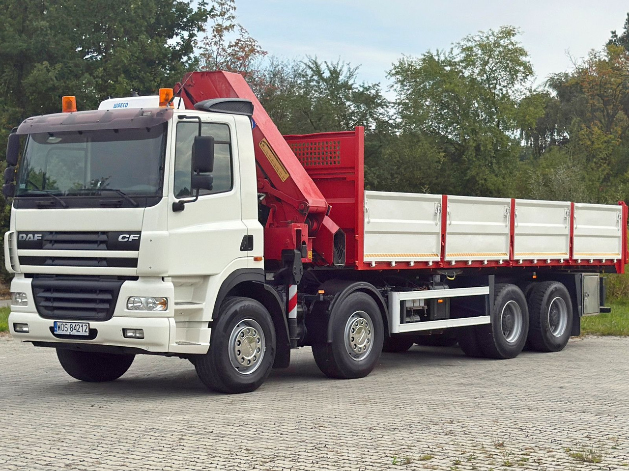 DAF CF 85.380 * HMF 2823 K6 (B3) + FUNK * 8x4 * TOP - Camión grúa: foto 3 DAF CF 85.380 * HMF 2823 K6 (B3) + FUNK * 8x4 * TOP - Camión grúa: foto 3