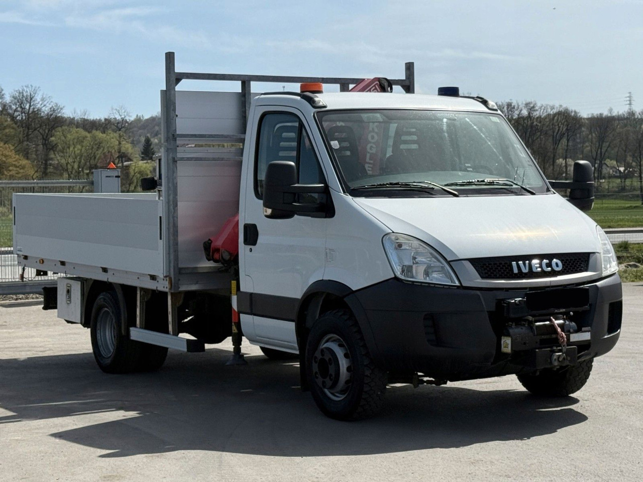 Furgoneta caja abierta Iveco Daily 65C14 Pritsche 3,75 m FASSI F38 A.22: foto 6
