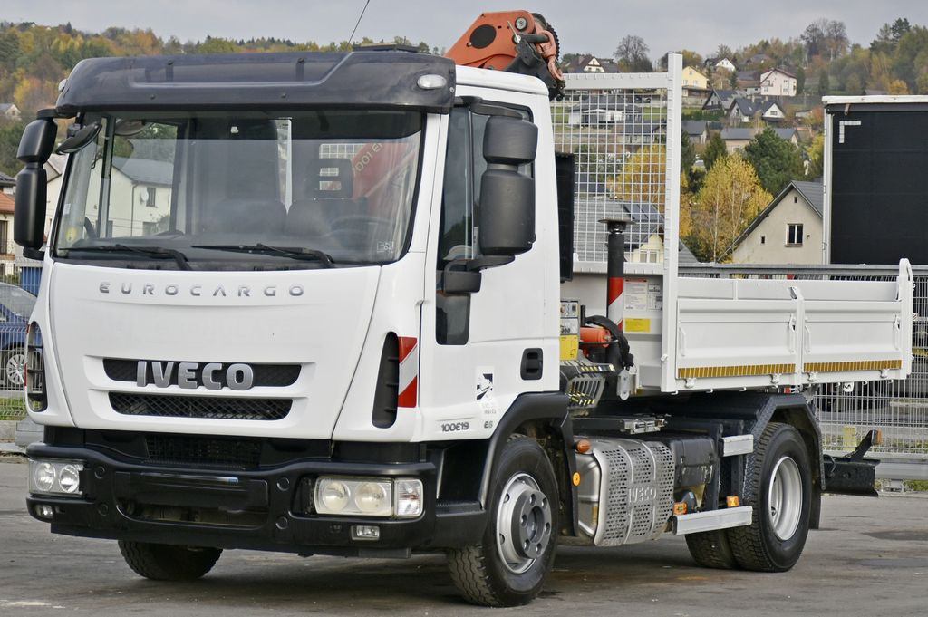 Iveco EUROCARGO 100E19 +PK 7001 H + FUNK * TOPZUSTAND  - Camión grúa, Camión volquete: foto 3 Iveco EUROCARGO 100E19 +PK 7001 H + FUNK * TOPZUSTAND  - Camión grúa, Camión volquete: foto 3