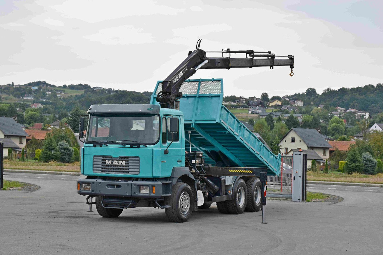 MAN 27-314 * HIAB 220 C - 3 + FUNK * 6x4 - Camión grúa: foto 2 MAN 27-314 * HIAB 220 C - 3 + FUNK * 6x4 - Camión grúa: foto 2