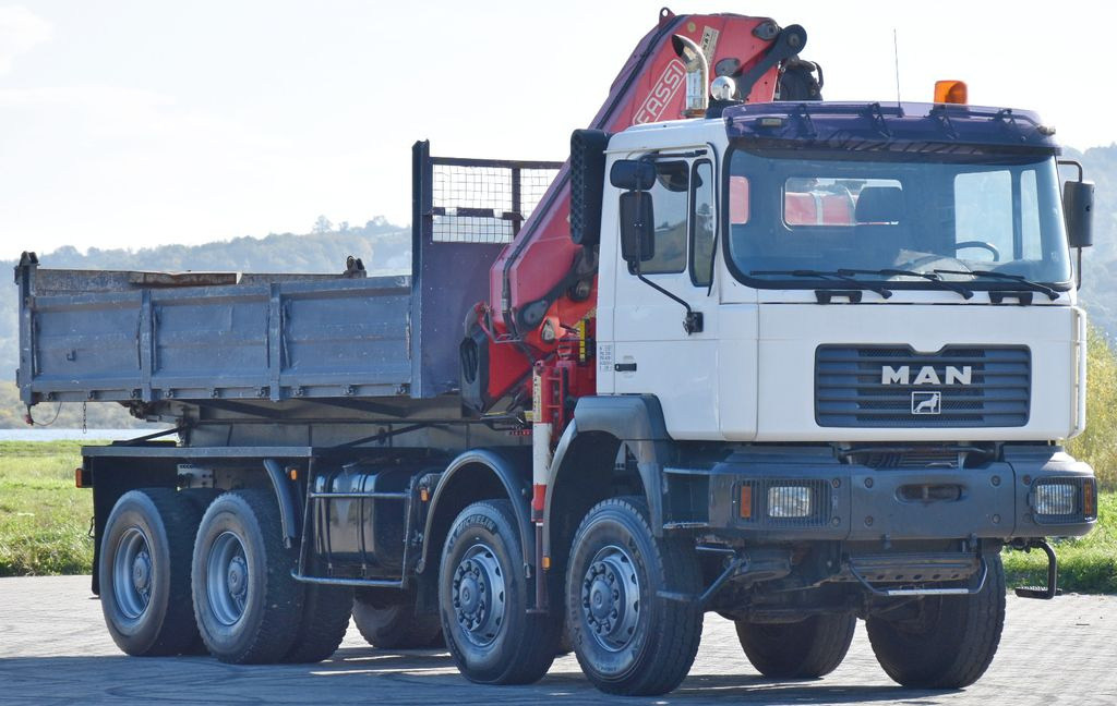 MAN 41.460 * KRAN * 8x8 ! TOPZUSTAND MAN 41.460 * KRAN * 8x8 ! TOPZUSTAND - Camión volquete, Camión grúa: foto 3 MAN 41.460 * KRAN * 8x8 ! TOPZUSTAND MAN 41.460 * KRAN * 8x8 ! TOPZUSTAND - Camión volquete, Camión grúa: foto 3