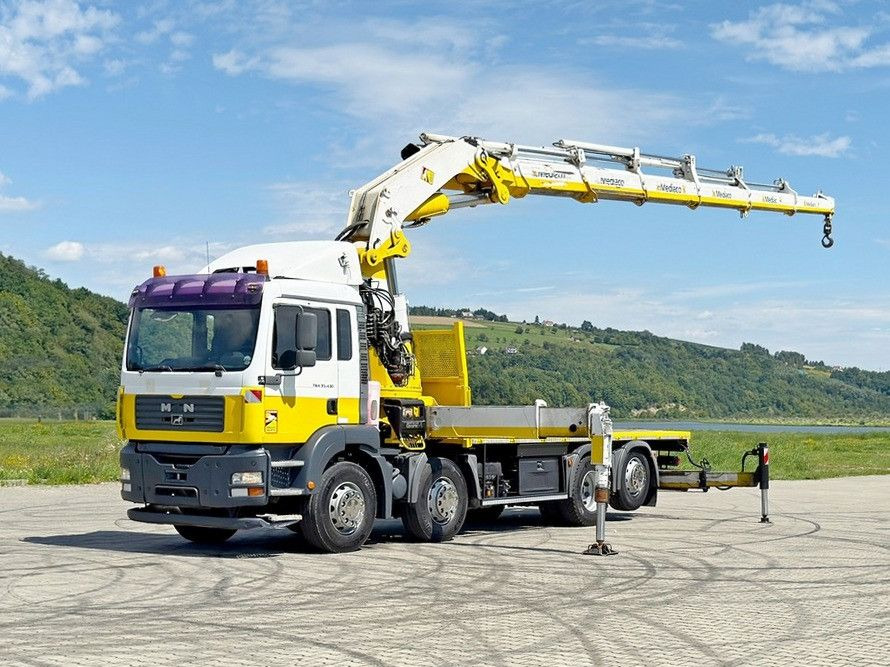 MAN TGA 35.430 * HIAB 700 E - 6 + FUNK* TOPZUSTAND - Camión grúa: foto 2 MAN TGA 35.430 * HIAB 700 E - 6 + FUNK* TOPZUSTAND - Camión grúa: foto 2