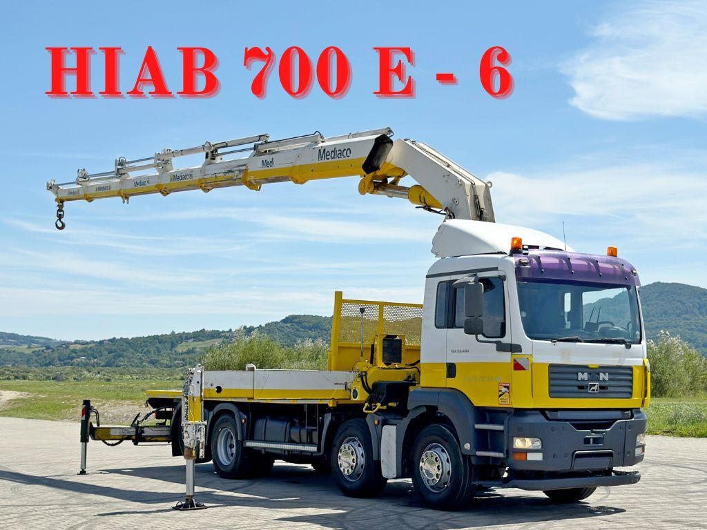 MAN TGA 35.430 * HIAB 700 E - 6 + FUNK* TOPZUSTAND - Camión grúa: foto 1 MAN TGA 35.430 * HIAB 700 E - 6 + FUNK* TOPZUSTAND - Camión grúa: foto 1