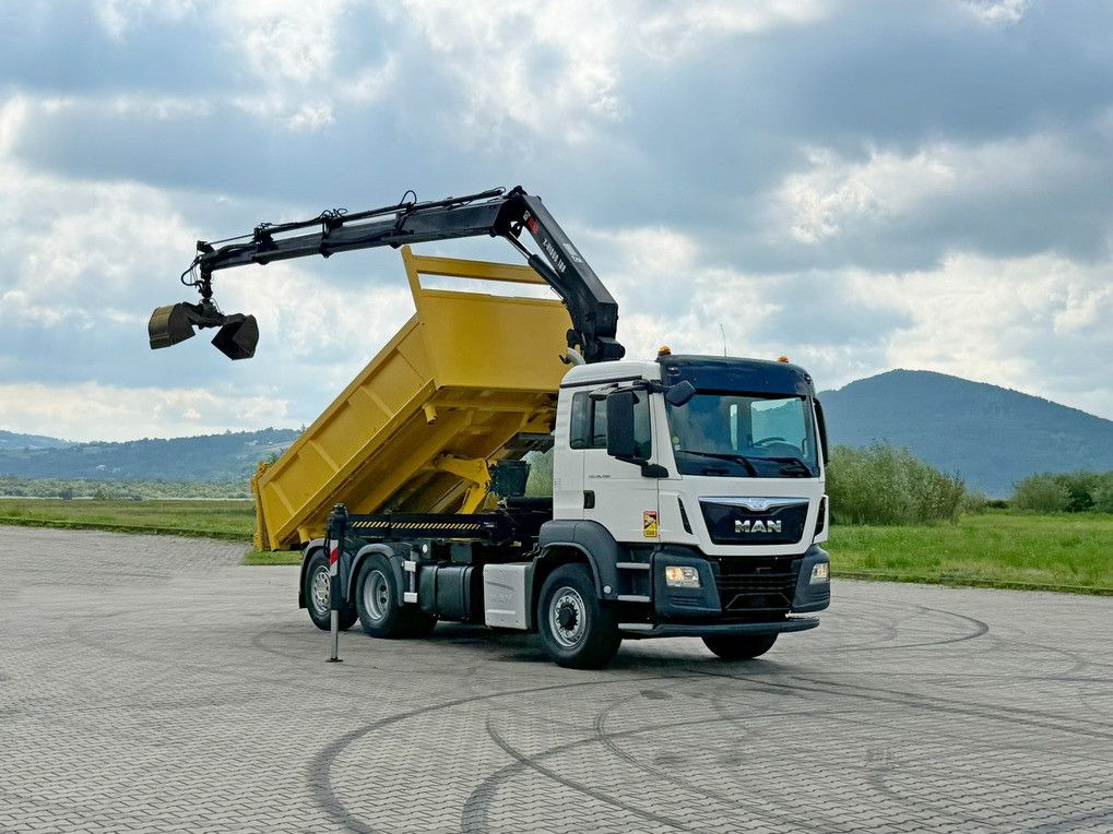 MAN TGS 26.400 * HIAB X-HIDUO 188 E-3 + FUNK * 6x4 - Camión grúa: foto 2 MAN TGS 26.400 * HIAB X-HIDUO 188 E-3 + FUNK * 6x4 - Camión grúa: foto 2