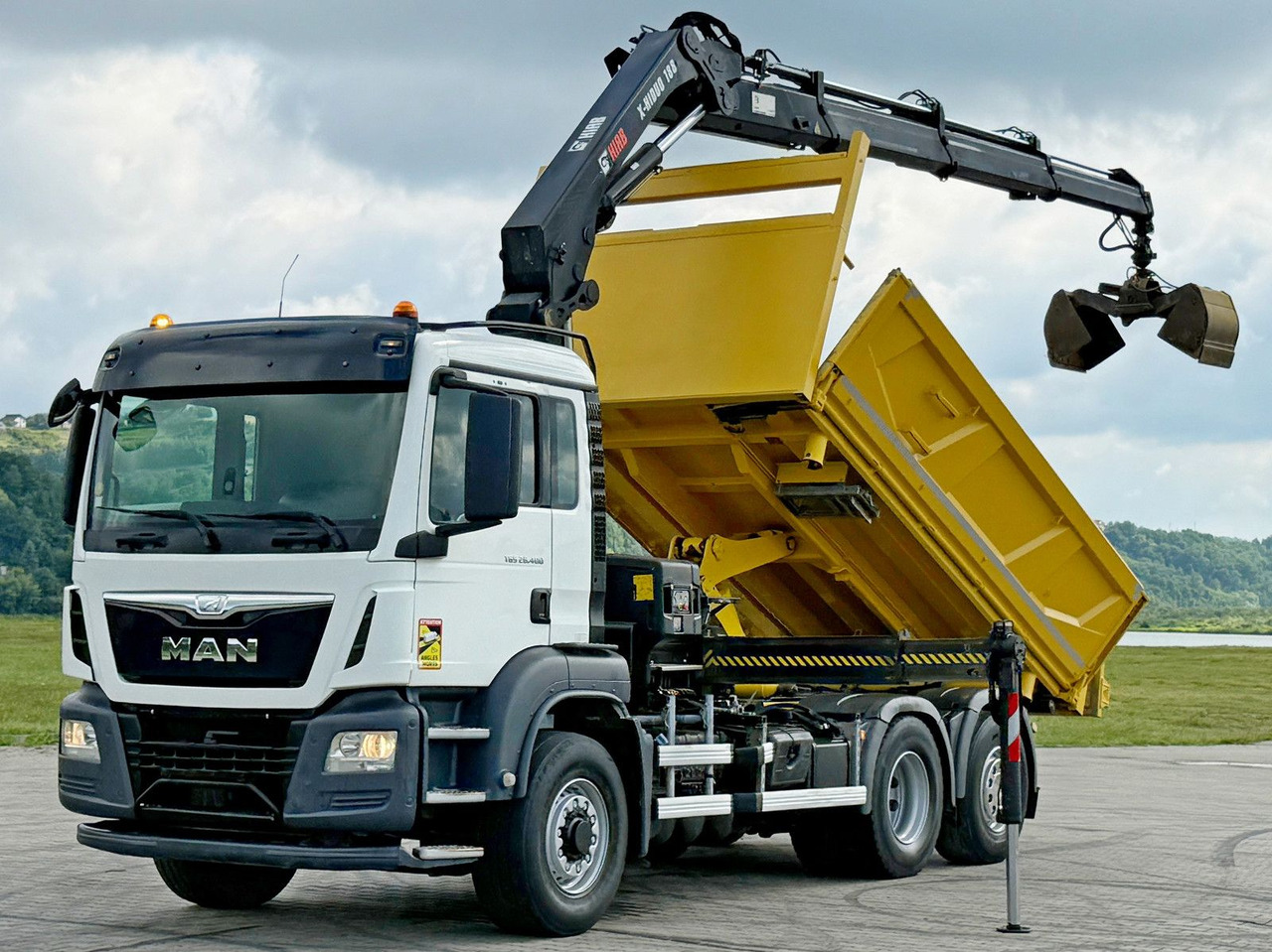 MAN TGS 26.400 * HIAB X-HIDUO 188 E-3 + FUNK * 6x4 - Camión grúa: foto 3 MAN TGS 26.400 * HIAB X-HIDUO 188 E-3 + FUNK * 6x4 - Camión grúa: foto 3