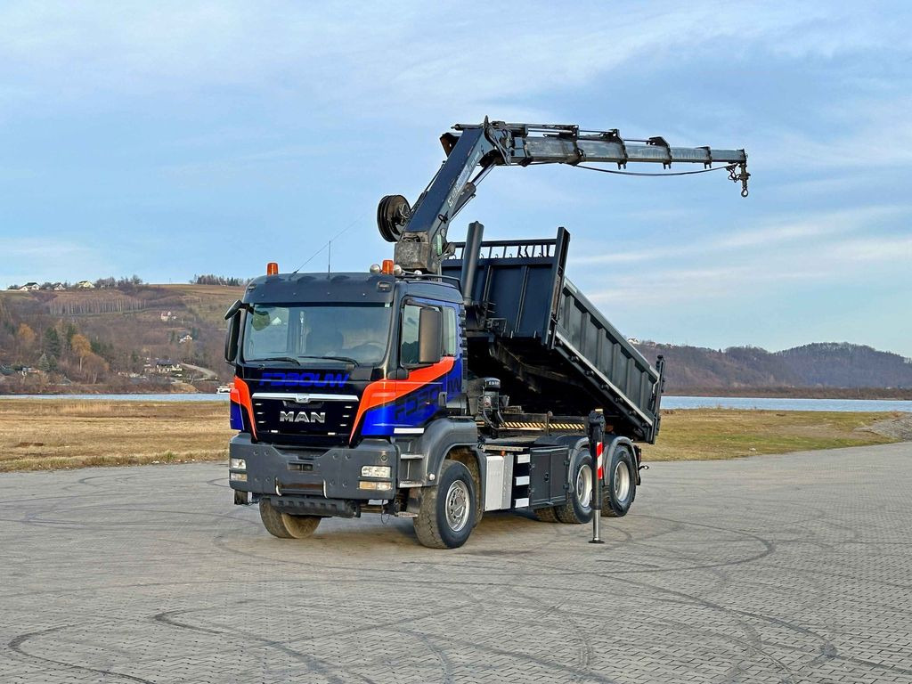 MAN TGS 33.480 * HIAB 288 EP - 4 HIDUO/ FUNK * 6x4 - Camión volquete, Camión grúa: foto 2 MAN TGS 33.480 * HIAB 288 EP - 4 HIDUO/ FUNK * 6x4 - Camión volquete, Camión grúa: foto 2