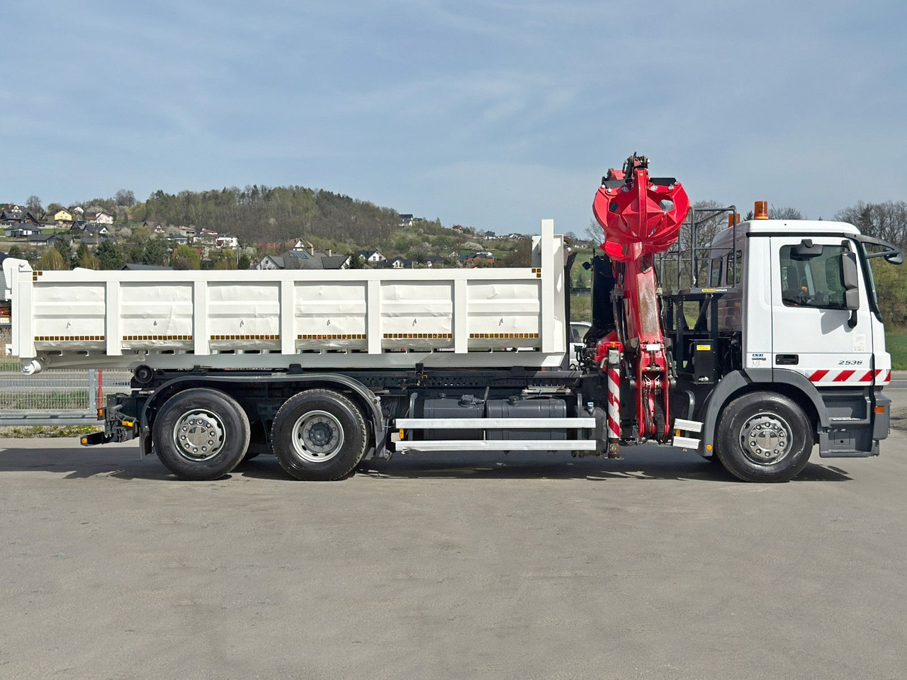 Camión multibasculante Mercedes-Benz ACTROS 2536 * Abrollkipper  + EPSILON Q150Z82: foto 7