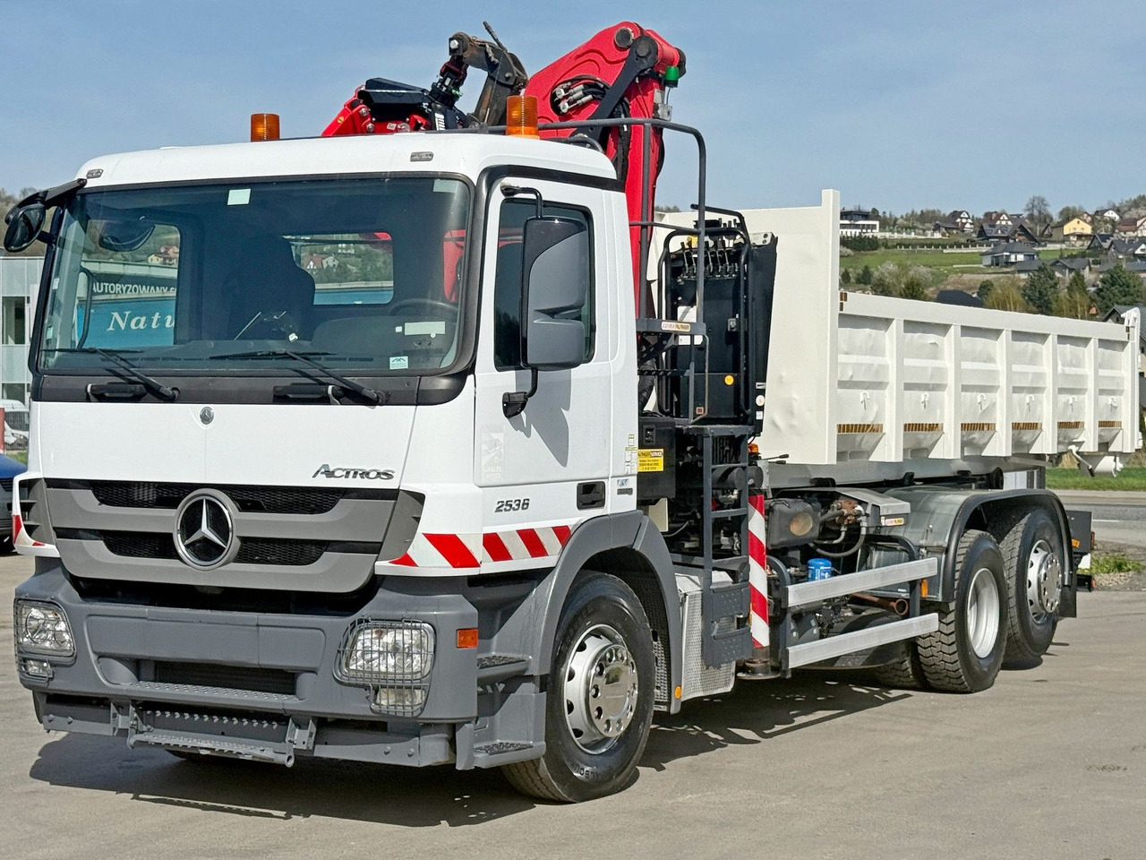 Camión multibasculante Mercedes-Benz ACTROS 2536 * Abrollkipper  + EPSILON Q150Z82: foto 6