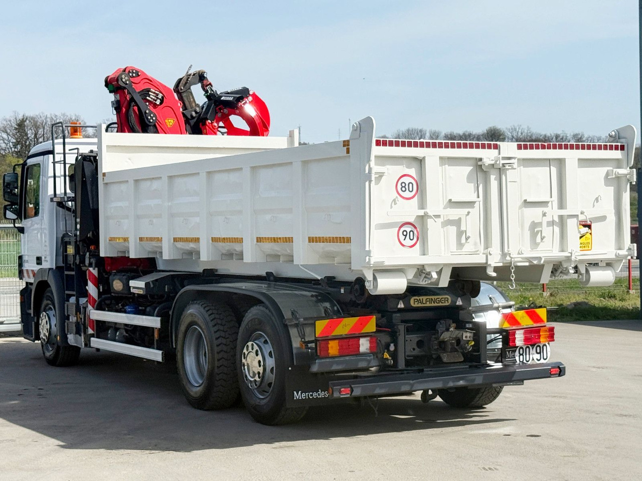 Camión multibasculante Mercedes-Benz ACTROS 2536 * Abrollkipper  + EPSILON Q150Z82: foto 9