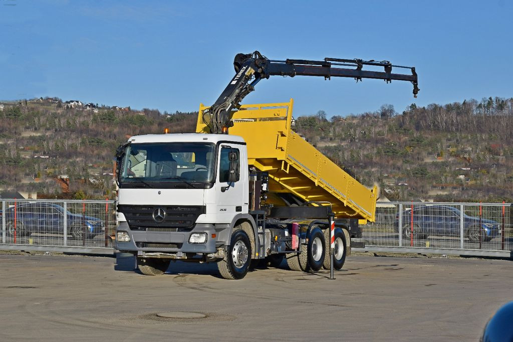 Mercedes-Benz ACTROS 2636 * TEREX 165.2E - A4 + FUNK/6x4 - Camión grúa, Camión volquete: foto 2 Mercedes-Benz ACTROS 2636 * TEREX 165.2E - A4 + FUNK/6x4 - Camión grúa, Camión volquete: foto 2
