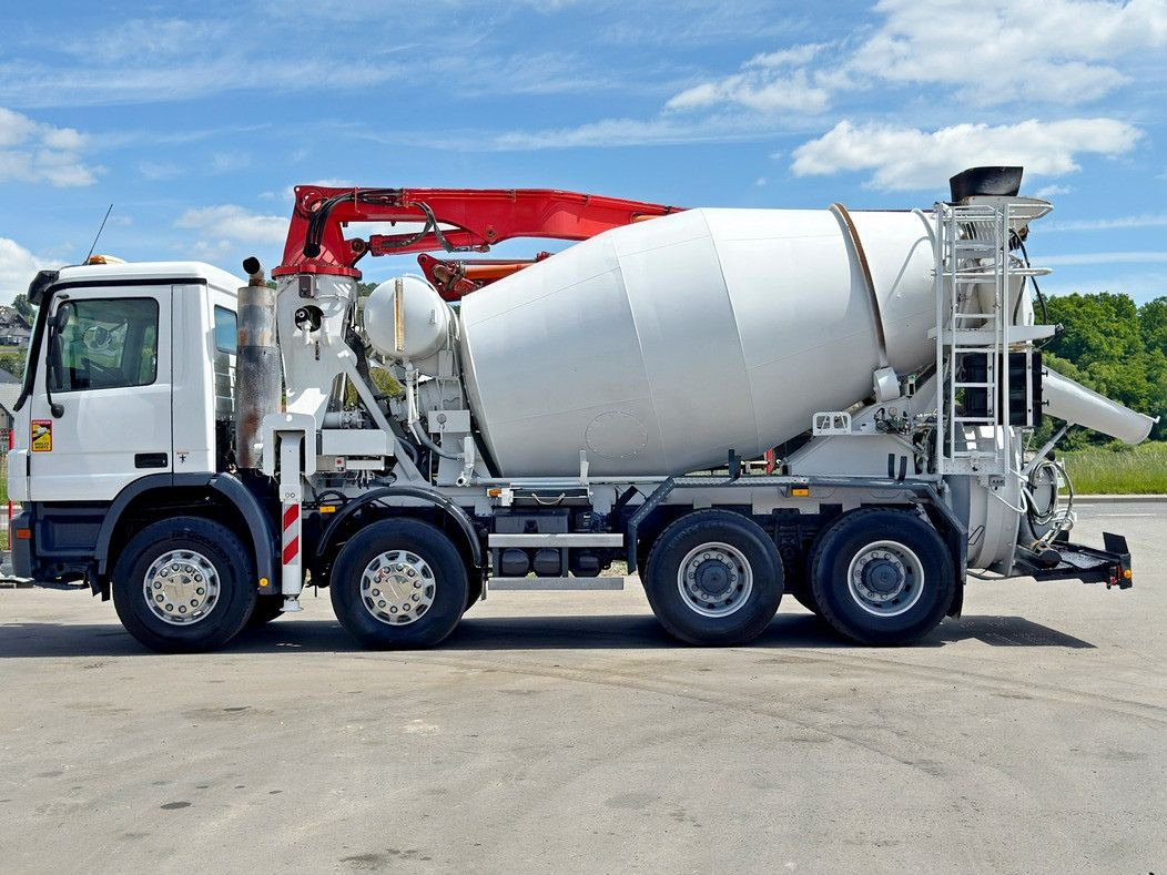 Mercedes-Benz ACTROS 3241* Betonpumpe 21m *8x4 * Top Zustand Mercedes-Benz ACTROS 3241* Betonpumpe 21m *8x4 * Top Zustand - Camión bomba de hormigón: foto 4 Mercedes-Benz ACTROS 3241* Betonpumpe 21m *8x4 * Top Zustand Mercedes-Benz ACTROS 3241* Betonpumpe 21m *8x4 * Top Zustand - Camión bomba de hormigón: foto 4