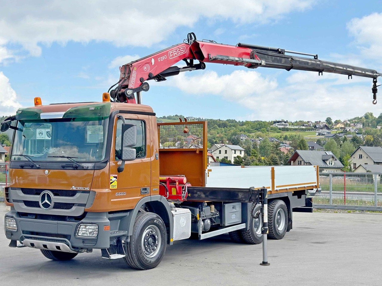 Mercedes-Benz ACTROS 3336 * FASSI F290A.22 + FUNK / 6x4 * TOP - Camión grúa: foto 2 Mercedes-Benz ACTROS 3336 * FASSI F290A.22 + FUNK / 6x4 * TOP - Camión grúa: foto 2