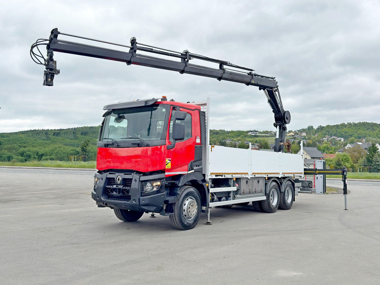 Renault C 430 *HIAB X - HIDUO 188 ES - 4 + FUNK * 6x4 - Camión grúa: foto 2 Renault C 430 *HIAB X - HIDUO 188 ES - 4 + FUNK * 6x4 - Camión grúa: foto 2