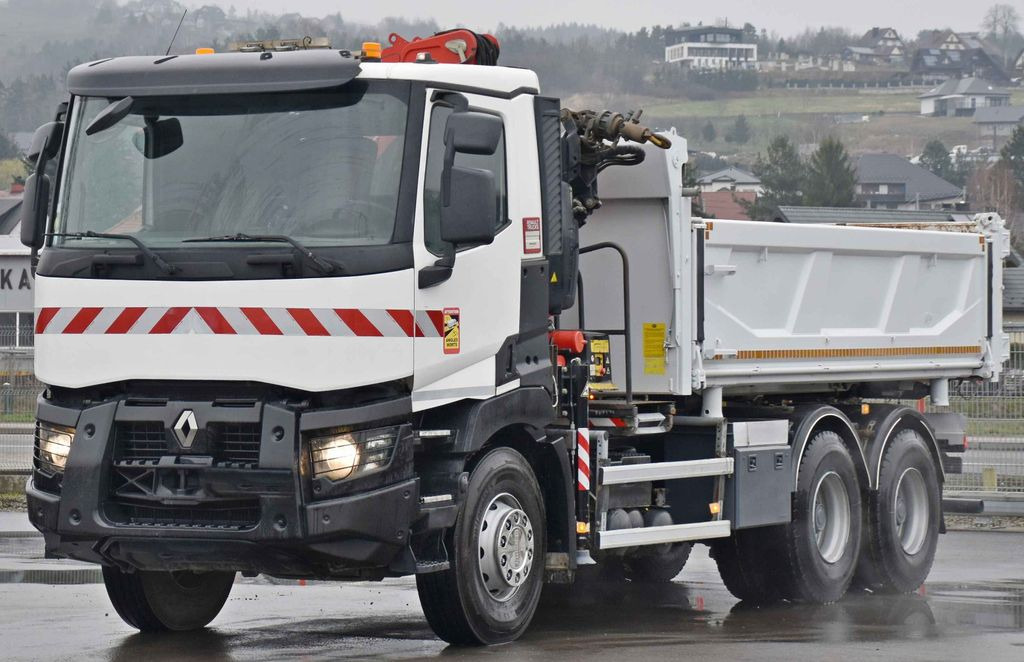 Renault C380 *KIPPER 5,10 m* FASSI F175A.0.22+FUNK /6x4 - Camión volquete, Camión grúa: foto 5 Renault C380 *KIPPER 5,10 m* FASSI F175A.0.22+FUNK /6x4 - Camión volquete, Camión grúa: foto 5