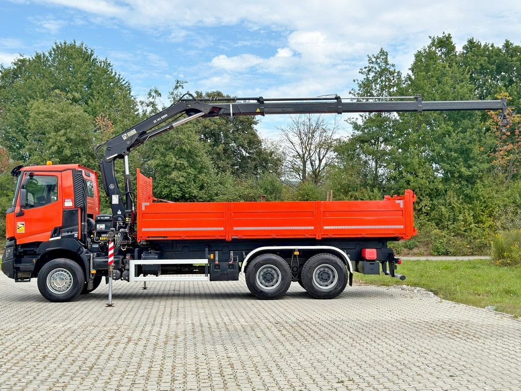 Renault K 380 * HIAB 144 BS - 3 HIDUO + FUNK * 6x4 * TOP - Camión grúa: foto 5 Renault K 380 * HIAB 144 BS - 3 HIDUO + FUNK * 6x4 * TOP - Camión grúa: foto 5