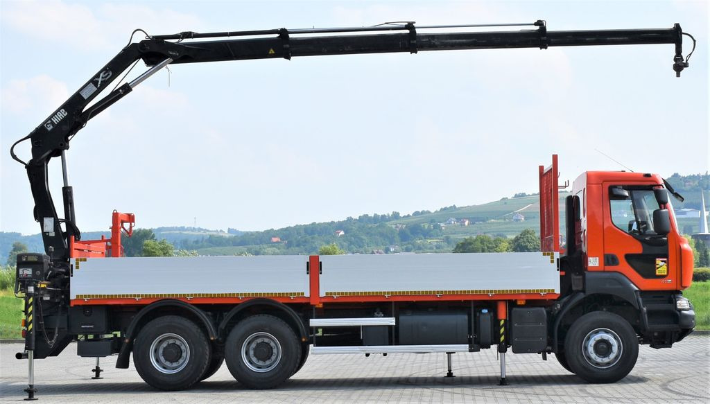 Renault KERAX 410 * HIAB 144 B-3 HIDUO / 6x4 * TOP Renault KERAX 410 * HIAB 144 B-3 HIDUO / 6x4 * TOP - Camión grúa, Camión caja abierta: foto 5 Renault KERAX 410 * HIAB 144 B-3 HIDUO / 6x4 * TOP Renault KERAX 410 * HIAB 144 B-3 HIDUO / 6x4 * TOP - Camión grúa, Camión caja abierta: foto 5