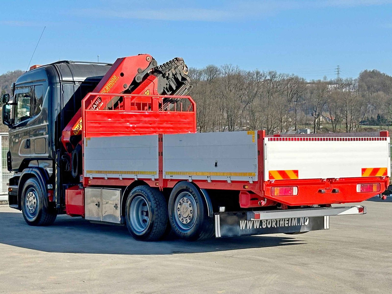 Leasing para  Scania P450 *PRITSCHE 5,05m * PK 29002/FUNK *TOPZUSTAND Scania P450 *PRITSCHE 5,05m * PK 29002/FUNK *TOPZUSTAND: foto 6