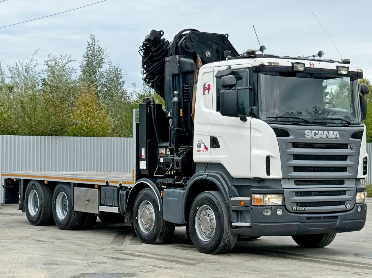 Scania R 620*PLATFORM 6,45m*HIAB 600 E - 9 + FUNK / 8x4 - Camión grúa: foto 4 Scania R 620*PLATFORM 6,45m*HIAB 600 E - 9 + FUNK / 8x4 - Camión grúa: foto 4