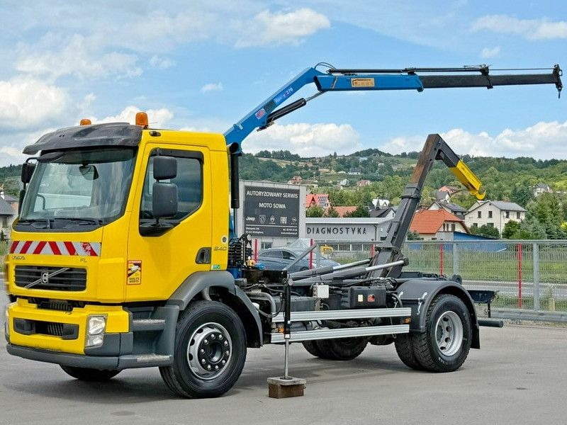 Volvo FL 240 * Abrollkipper * HMF 270 K2 * TOPZUSTAND - Camión multibasculante: foto 2 Volvo FL 240 * Abrollkipper * HMF 270 K2 * TOPZUSTAND - Camión multibasculante: foto 2