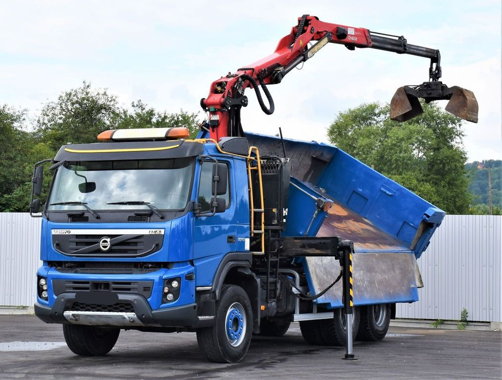 Volvo FMX 370 Kipper 4,90m *EPSILON Q150Z/FUNK*6x4 - Camión volquete, Camión grúa: foto 3 Volvo FMX 370 Kipper 4,90m *EPSILON Q150Z/FUNK*6x4 - Camión volquete, Camión grúa: foto 3