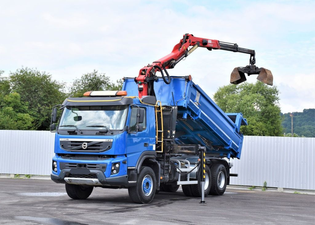 Volvo FMX 370 Kipper 4,90m *EPSILON Q150Z/FUNK*6x4 - Camión volquete, Camión grúa: foto 2 Volvo FMX 370 Kipper 4,90m *EPSILON Q150Z/FUNK*6x4 - Camión volquete, Camión grúa: foto 2