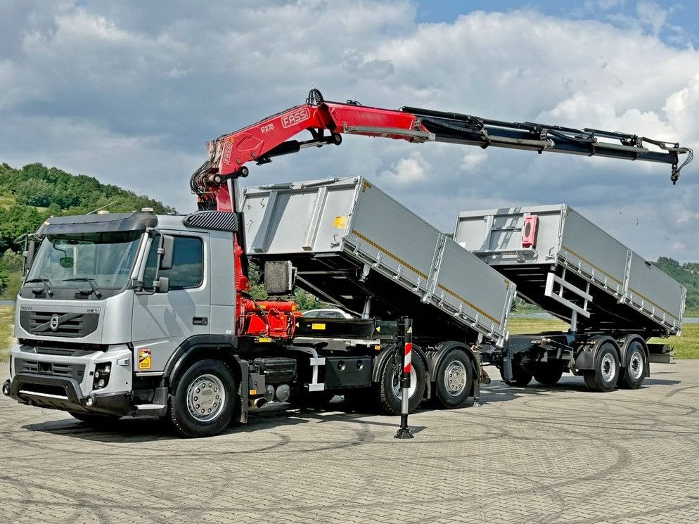 Volvo FMX 420* FASSI F275.2.25 + FUNK + Anhänger / TOP - Camión grúa: foto 2 Volvo FMX 420* FASSI F275.2.25 + FUNK + Anhänger / TOP - Camión grúa: foto 2