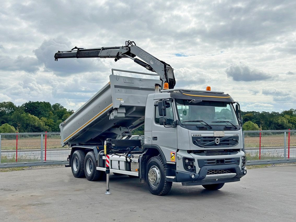 Volvo FMX 420 Kipper 5,10m *FASSI F155A.0.22+FUNK/6x4 - Camión grúa: foto 2 Volvo FMX 420 Kipper 5,10m *FASSI F155A.0.22+FUNK/6x4 - Camión grúa: foto 2