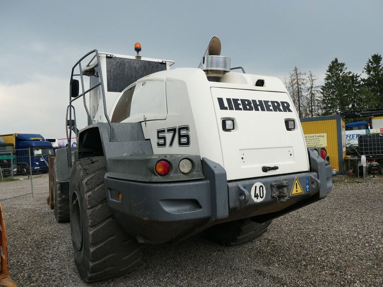 Cargadora de ruedas Liebherr L 576: foto 6